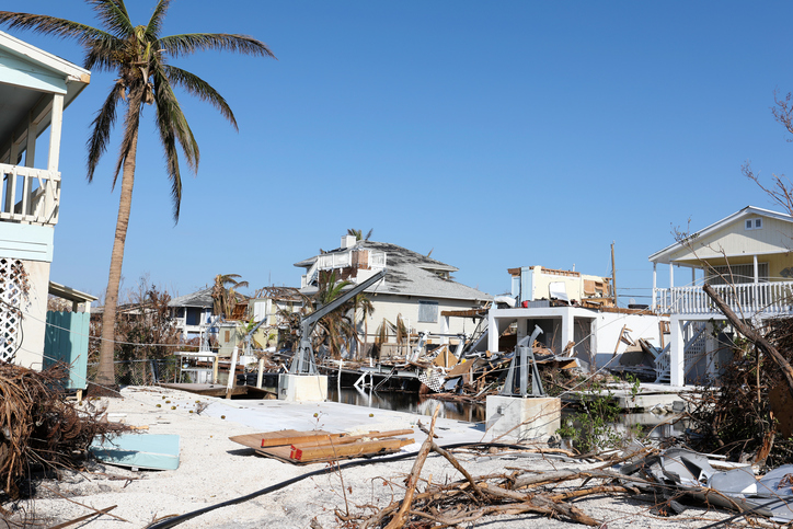 Ramrod Key in Florida Keys after Hurricane Irma and possible tornado