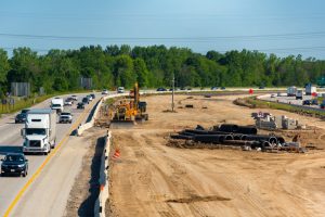 Highway construction